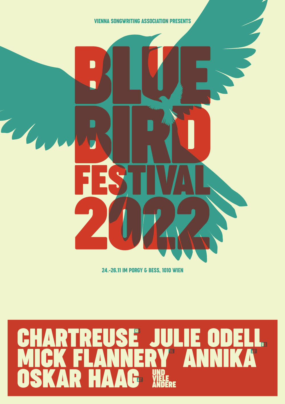Poster Blue bird 